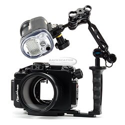Backscatter Sony NEX-7 Camera, Nauticam NA-NEX7 Housing, YS-01 Strobe Package  bs-na-nex7-pkg.jpg