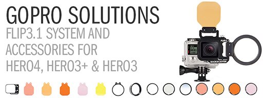 GoPro Underwater Solutions - Our Essential Ultimate GoPro Filter System for Hero4, Hero3+, & Hero3
