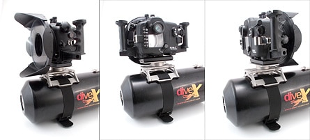 <a href='http://www.backscatter.com/HostedStore.LassoApp?-ResponseLassoApp=detail.lasso&ID=21980520de7003685468853aa454e795&s4op=cn&s4=EOS%205DMarkII&sop=AND&s' class='standard'>Canon 5D Mark II</a> Underwater Video - Dive-X Underwater Scooter Camera Mount