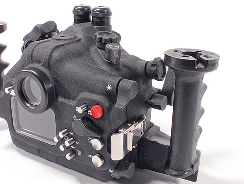 Aquatica underwater housing for Canon T21 - control detail
