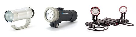 Underwater video light review low lumen lights