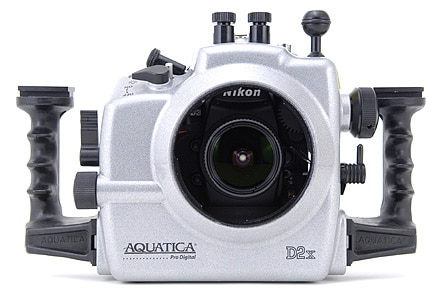 Nikon D3 Underwater - Aquatica Housing Front