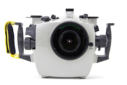 Nikon D3 Underwater - Subal Underwater Housing Front