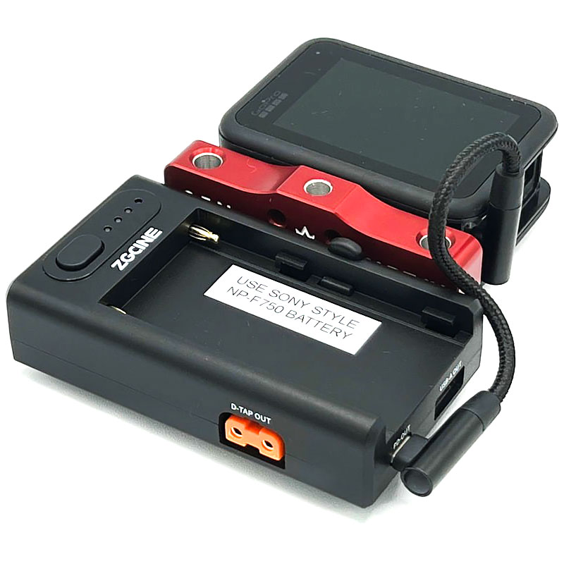Anglerfish Sony NP-F550 Battery Holder & Regulator for GoPro HERO9