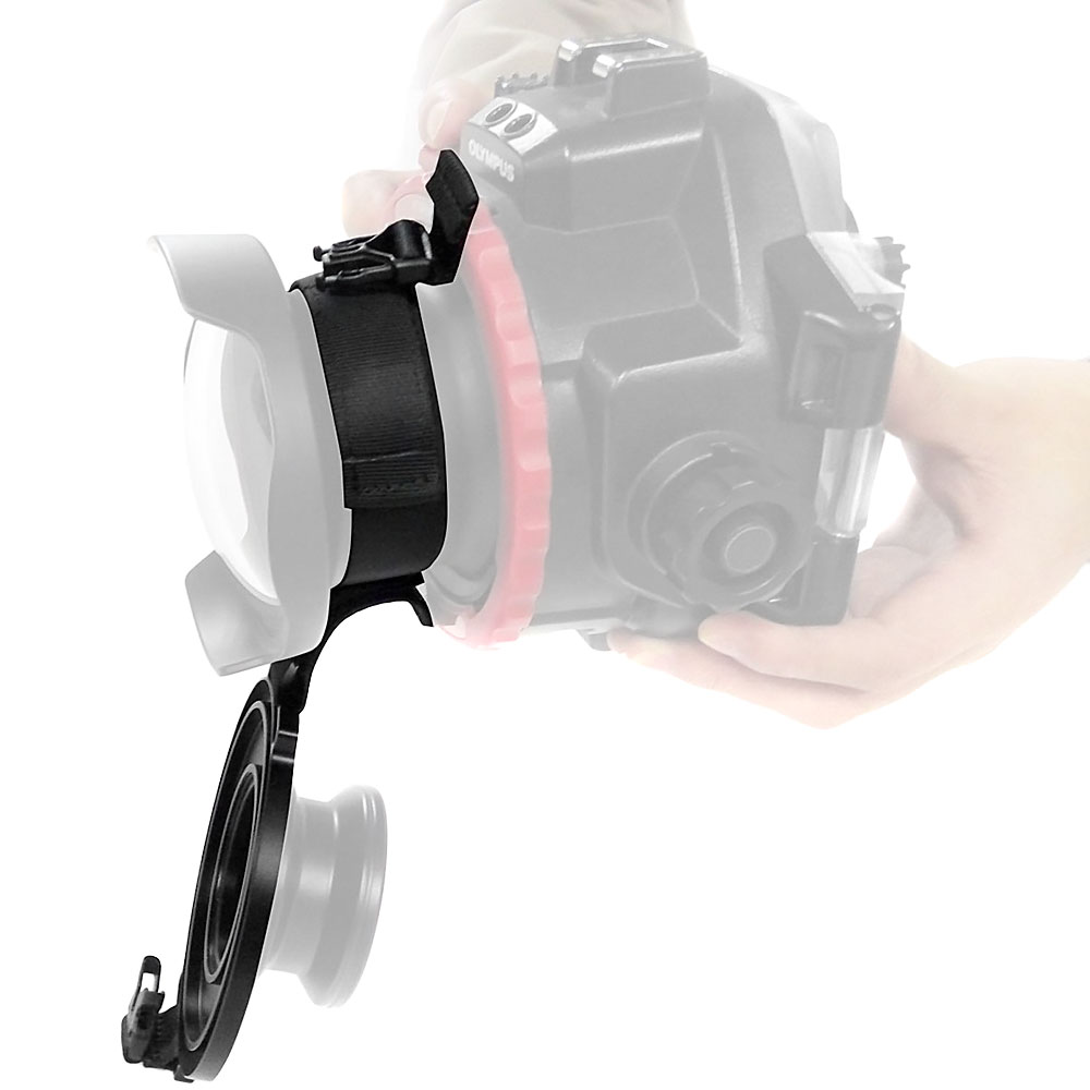 AOI Adapter for M67 Thread Mount on AOI Semi-Dome Ports - Backscatter