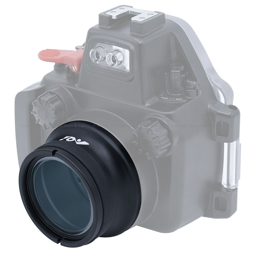 AOI Underwater Flat Lens Port FLP-04 For Olympus PEN Housings