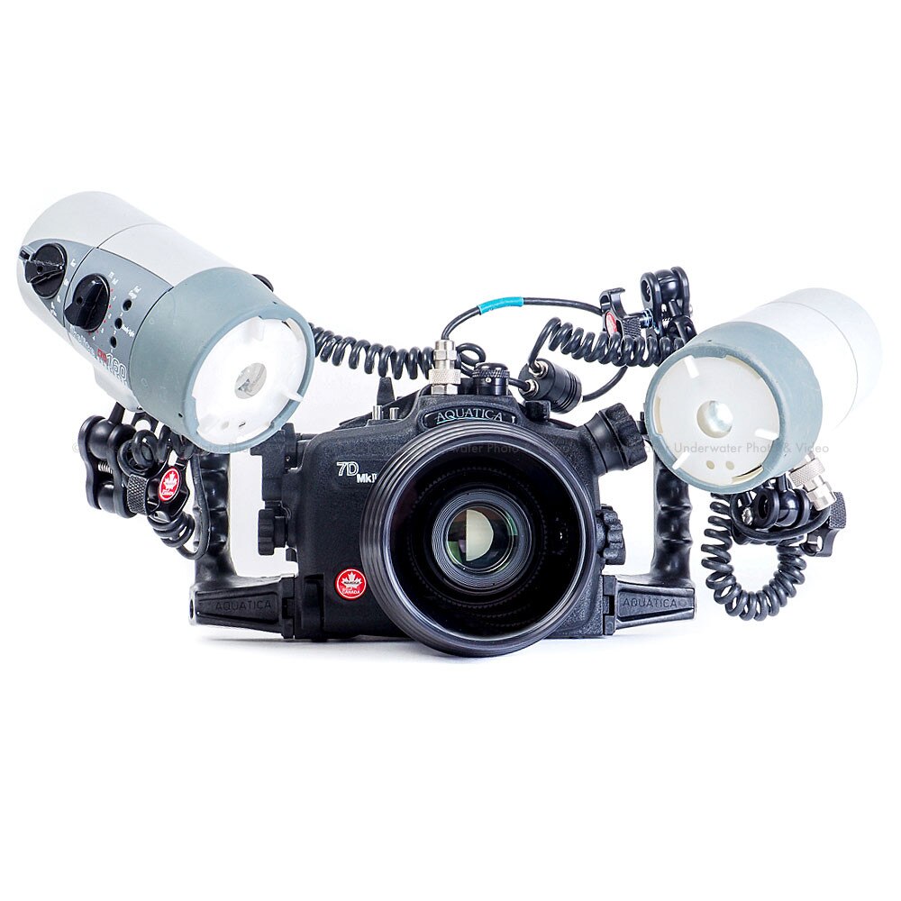 Aquatica A7DMKII Underwater Housing with Ikelite's TTL System for Canon 7D Mark II Digital SLR