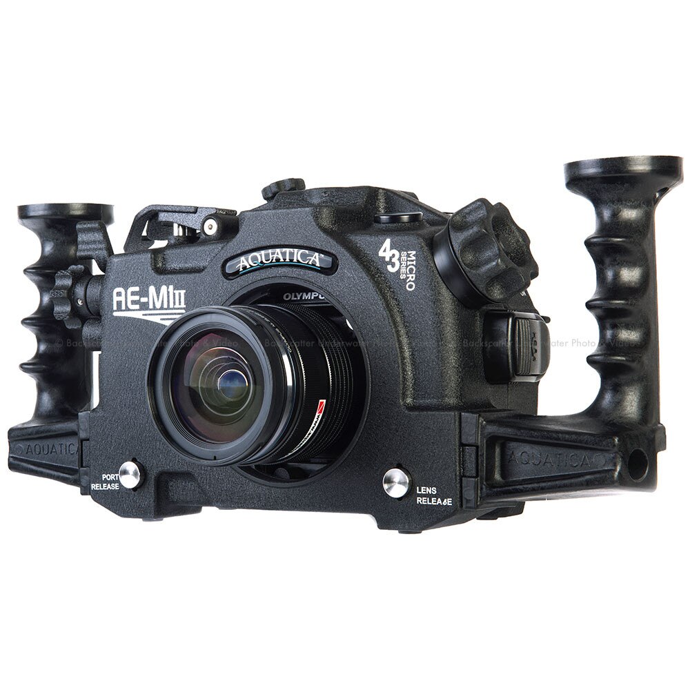 Aquatica AE-M1 Mk II Underwater Housing for Olympus OM-D E-M1 II Mirrorless Camera