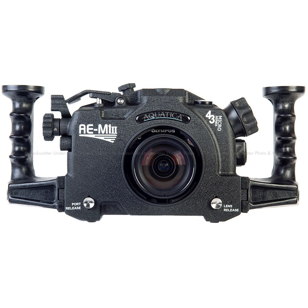 Aquatica AE-M1 Mk II Underwater Housing for Olympus OM-D E-M1 II Mirrorless Camera