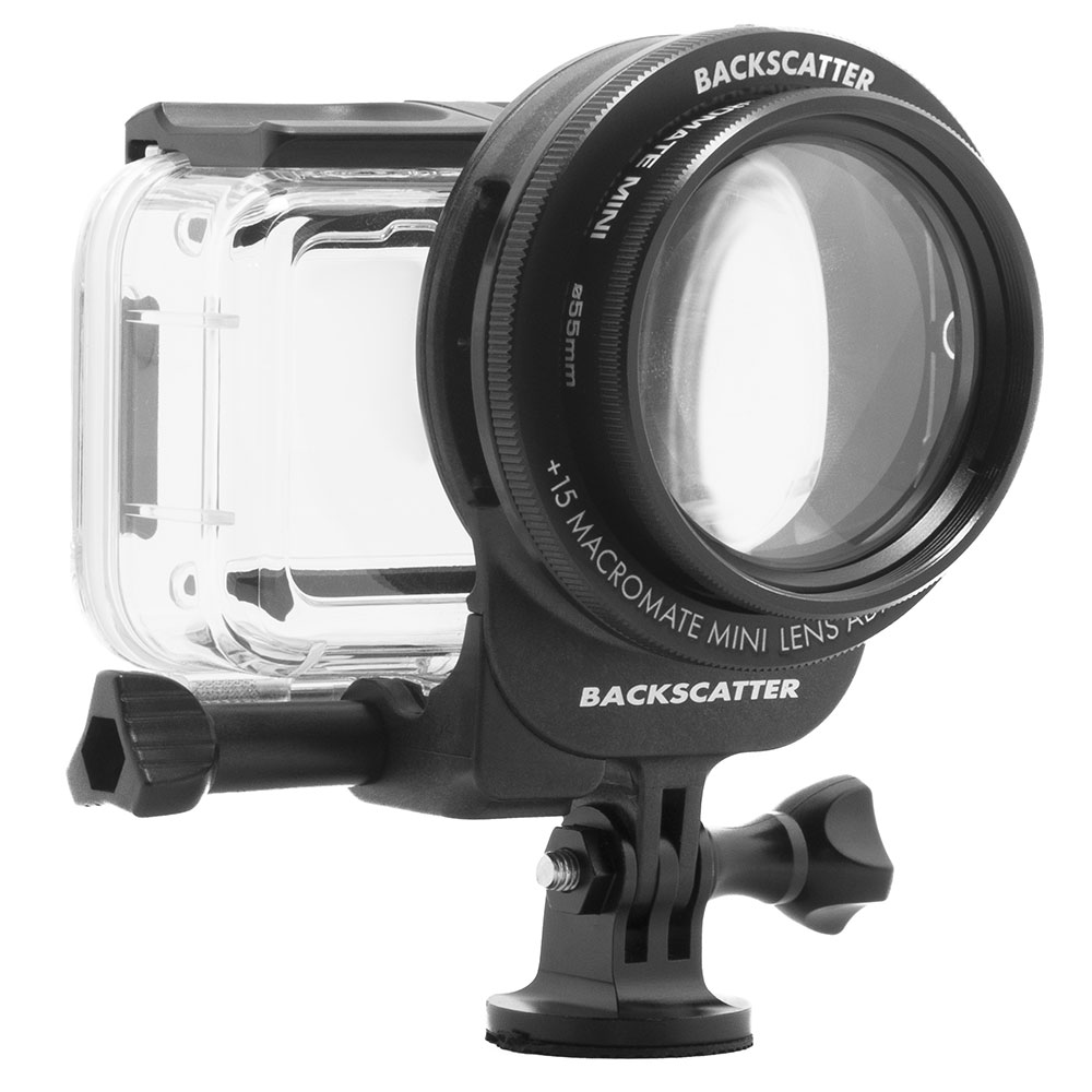 Backscatter 55mm Lens Adapter for +15 MACROMATE Mini and Sharp