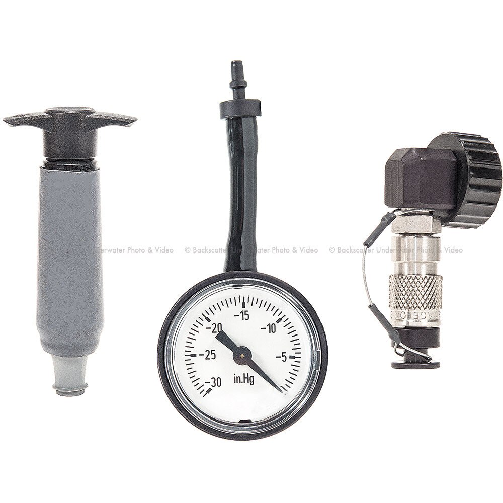 Backscatter AirLock Vacuum System with Manual Valve