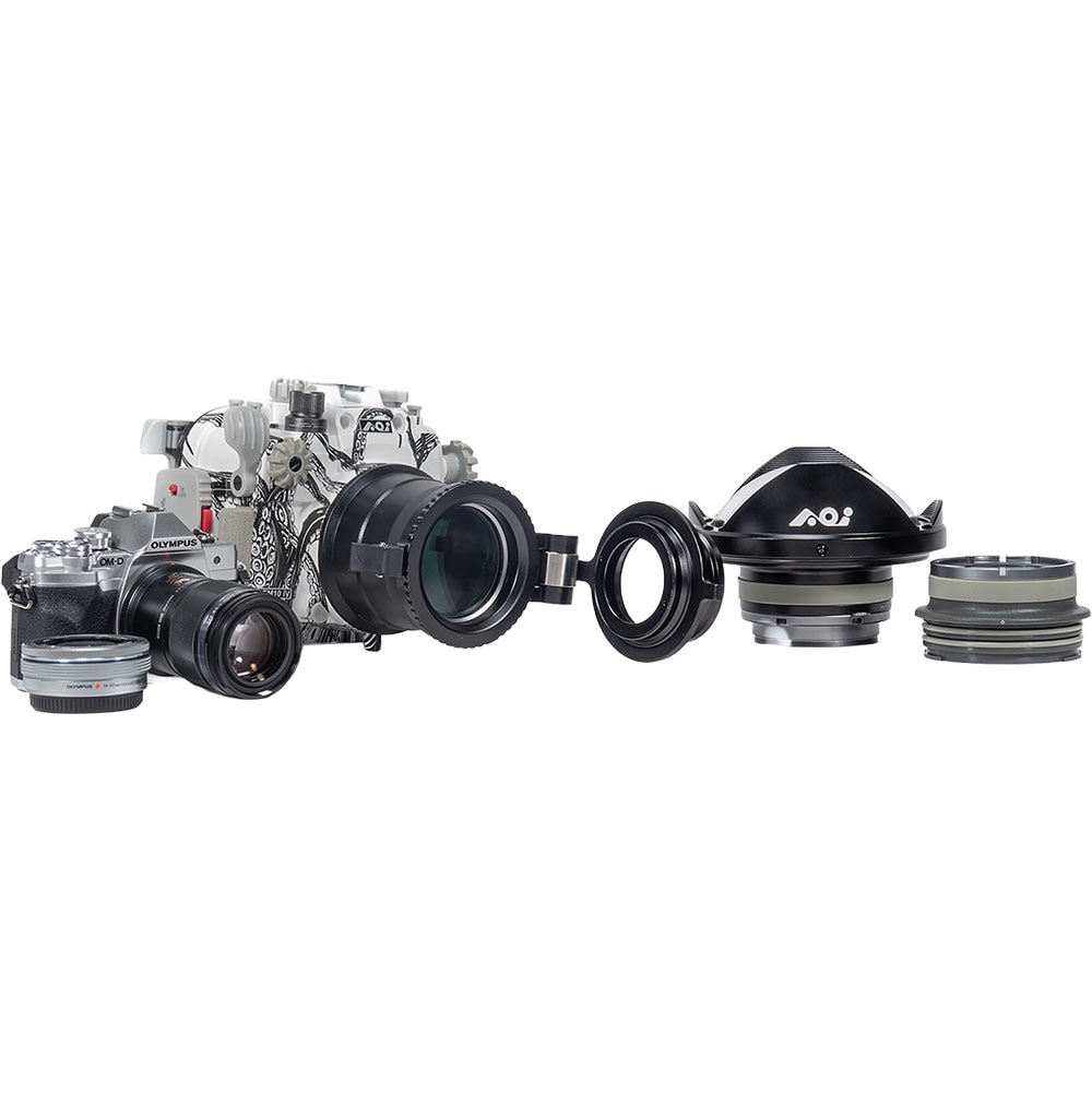 Olympus OM-D E-M10 IV Camera & 14-42mm EZ Lens Kit with