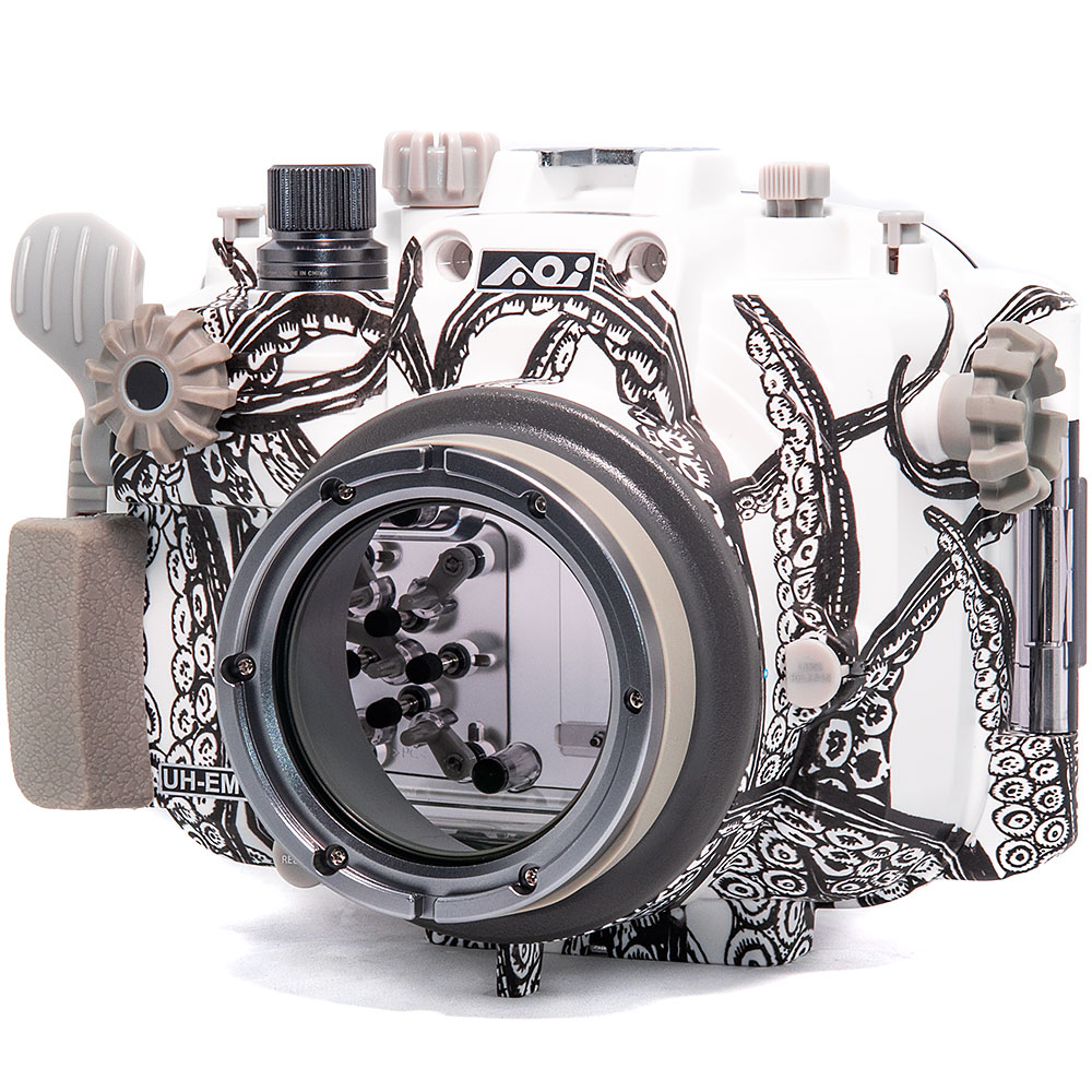 Olympus OM D E M10 IV Camera 14 42mm EZ Lens Kit with Backscatter Octo Underwater Housing Pro Lens Package