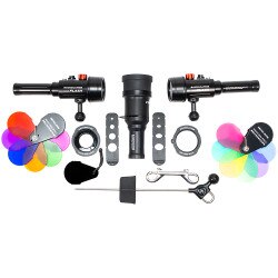 Backscatter Mini Flash 2 Back Light & Remote Snoot Lighting Package