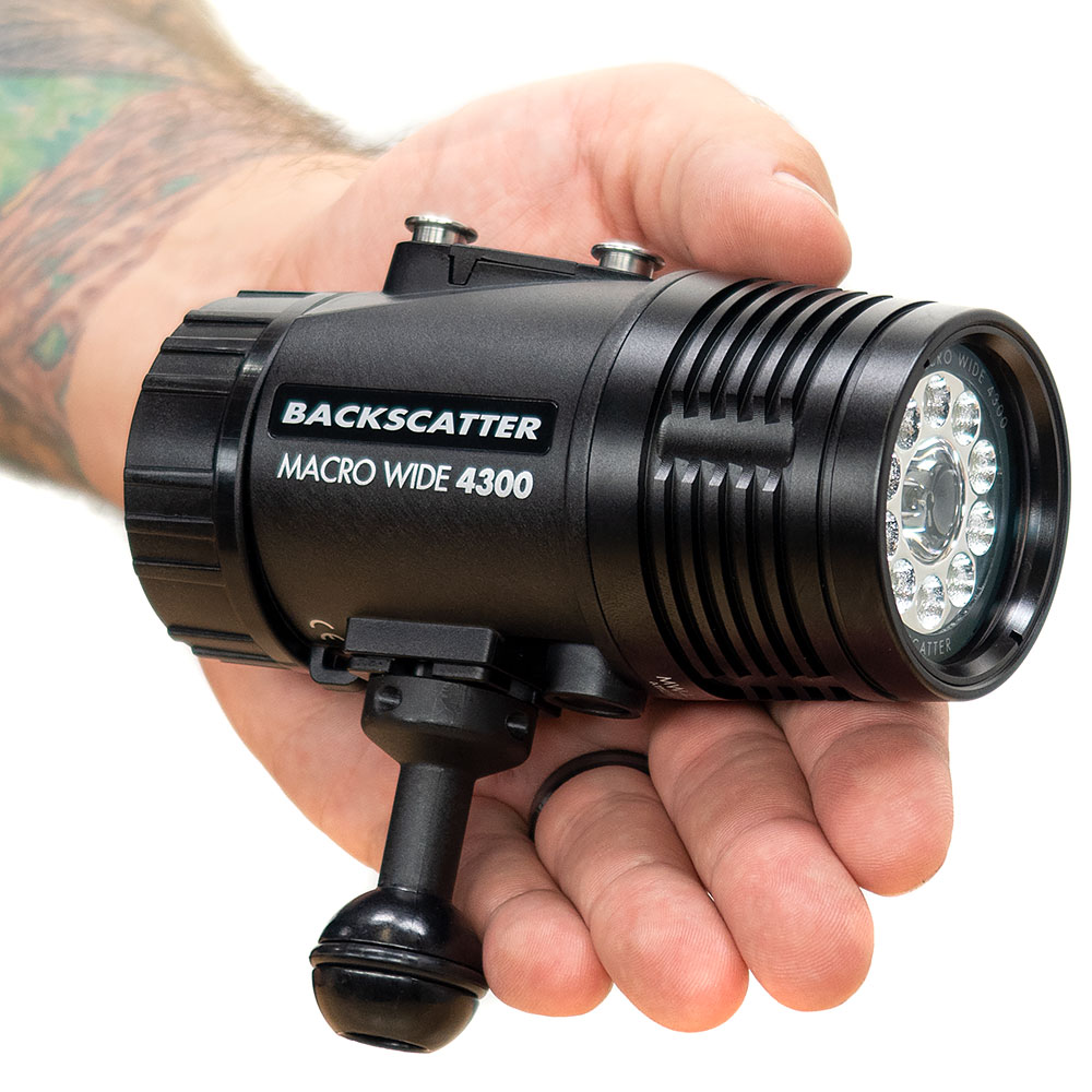 Backscatter MW-4300 Dual Underwater Video Light Package