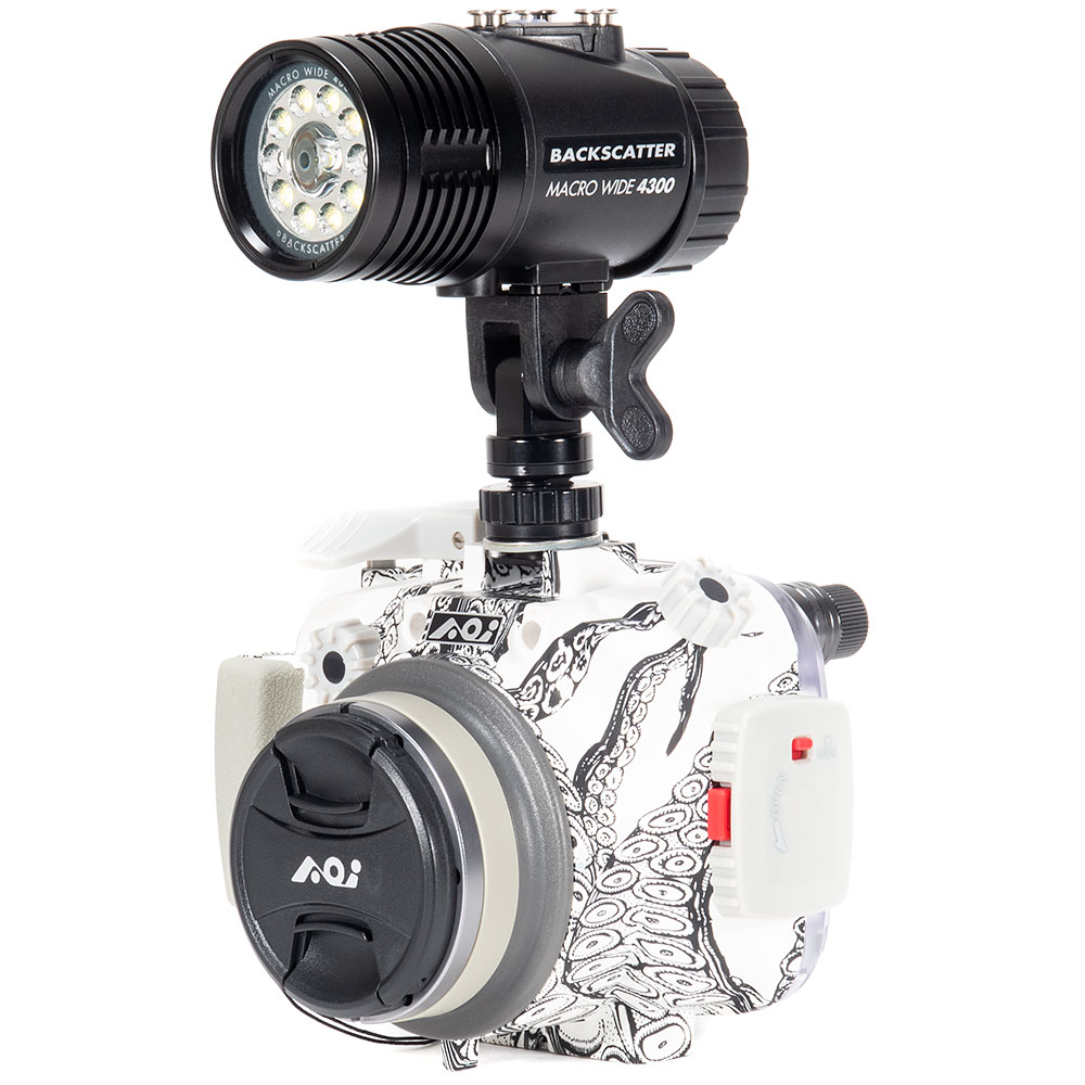 Backscatter MW-4300 Simple Underwater Video Light Package