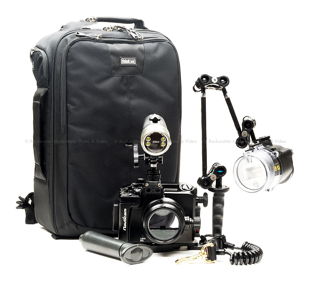 Backscatter Nauticam NA-A6500 Housing, Port, Strobe and Light Package