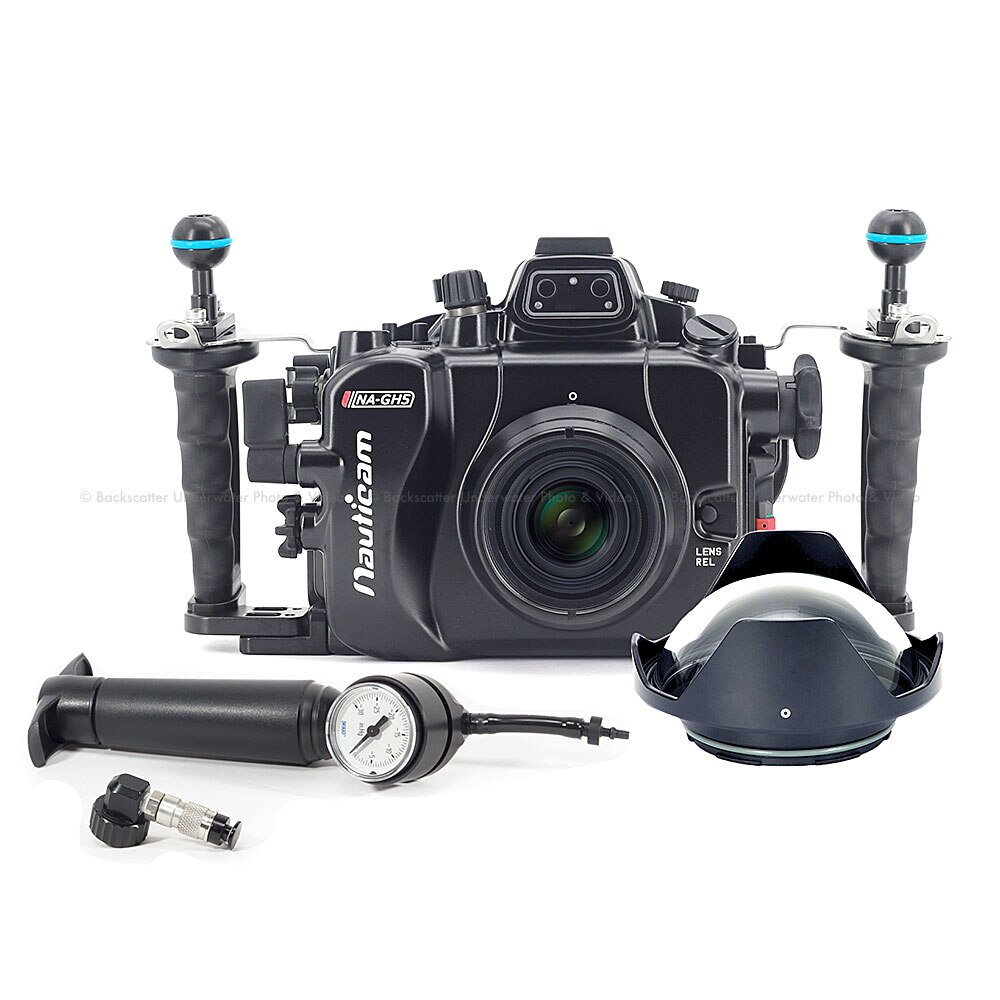 Nauticam NA-GH5SV Underwater Wide & Macro Housing Package