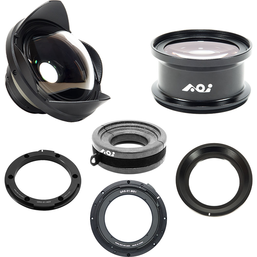 Backscatter Wet-Mate Lens Package for PEN Housings