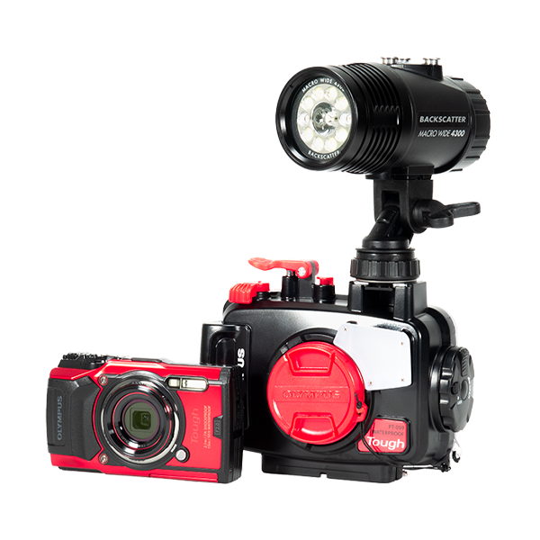 OM System TG-7 Minimalist Underwater Camera Package