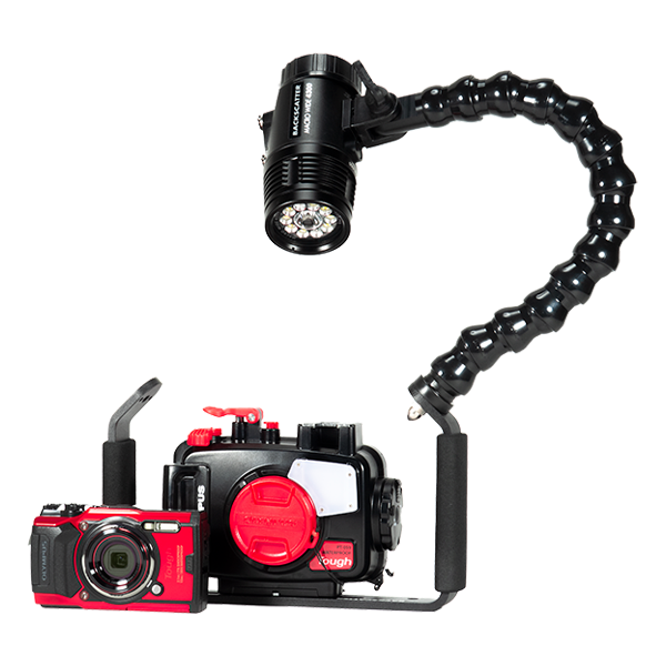 OM System TG-7 & Macro Wide 4300 Underwater Video Package