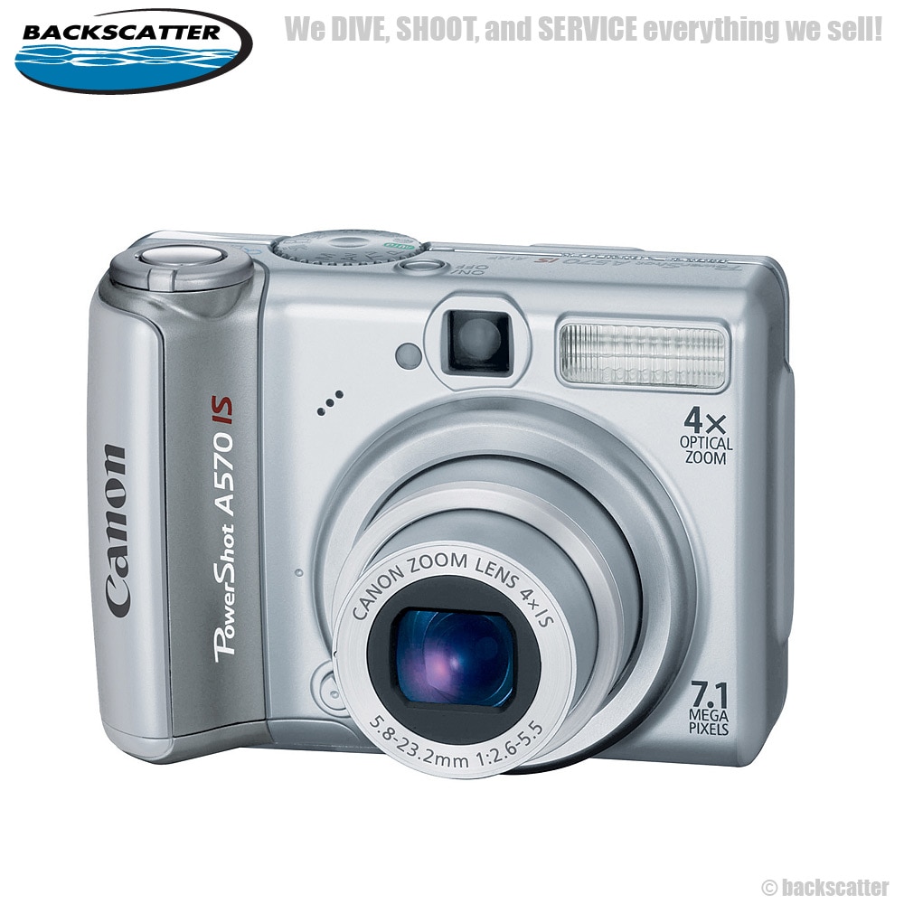Canon デジカメ PowerShot A570 IS PC1225 Canon PowerShot A570 IS PC1225 4x Optical 7.1mp Digital Camera SLV
