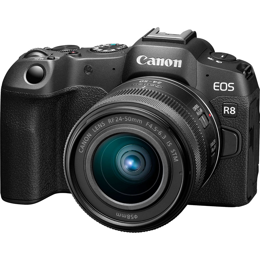 Canon EOS R8 Full Frame Mirrorless Camera & RF 24-50mm f/4.5-6.3