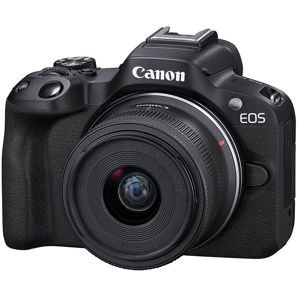 Canon EOS R50 APS-C Mirrorless Camera & RF-S18-45mm f/4.5-6.3 IS STM Lens Kit
