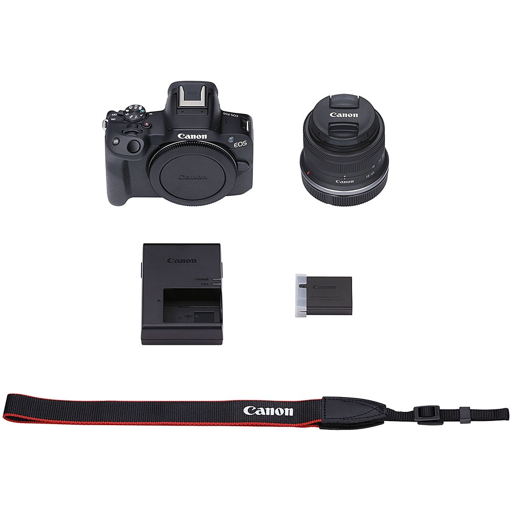Canon EOS R50 APS-C Mirrorless Camera & RF-S18-45mm f/4.5