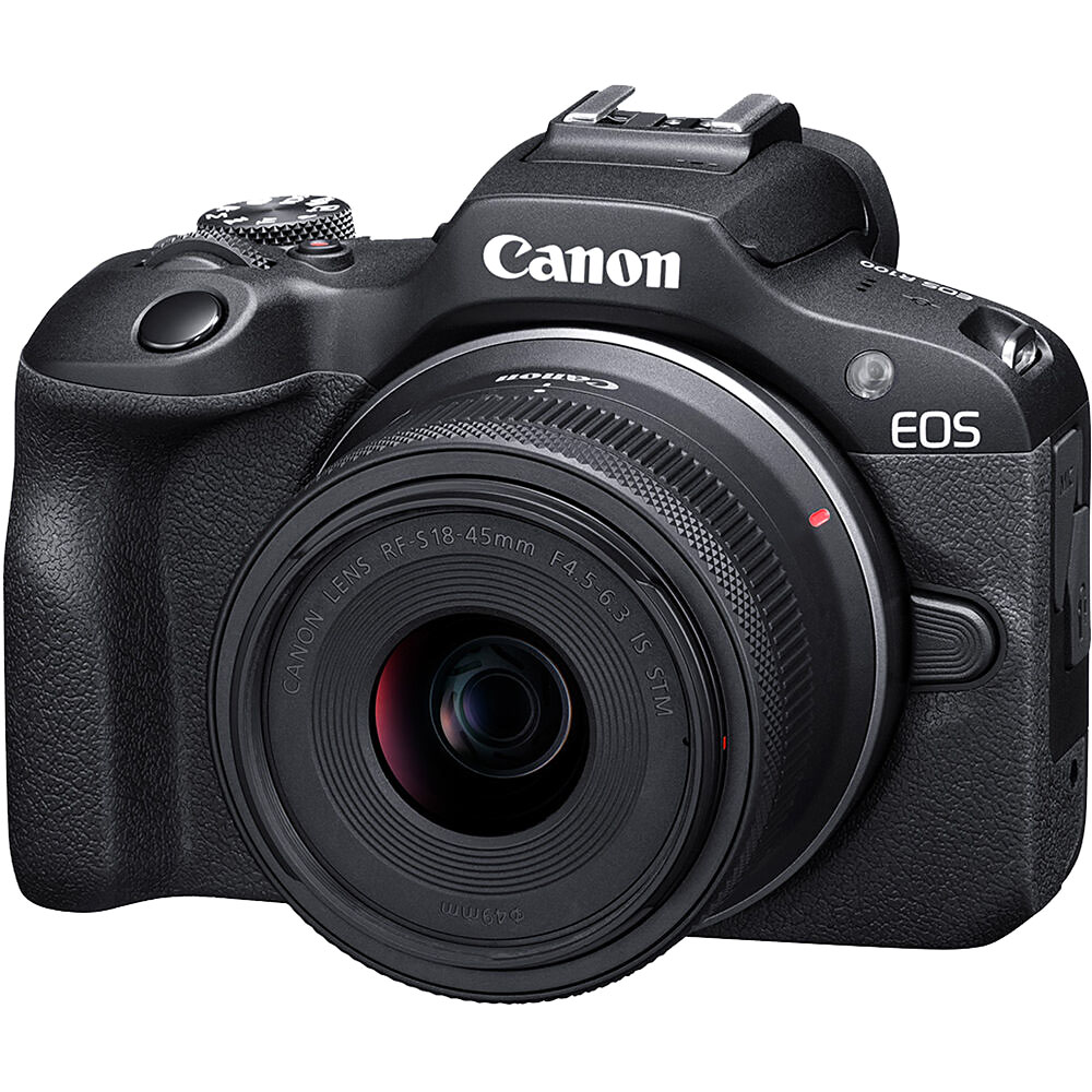 Canon EOS R100 APS-C Mirrorless Camera with RF-S 18-45mm F4.5-6.3 IS