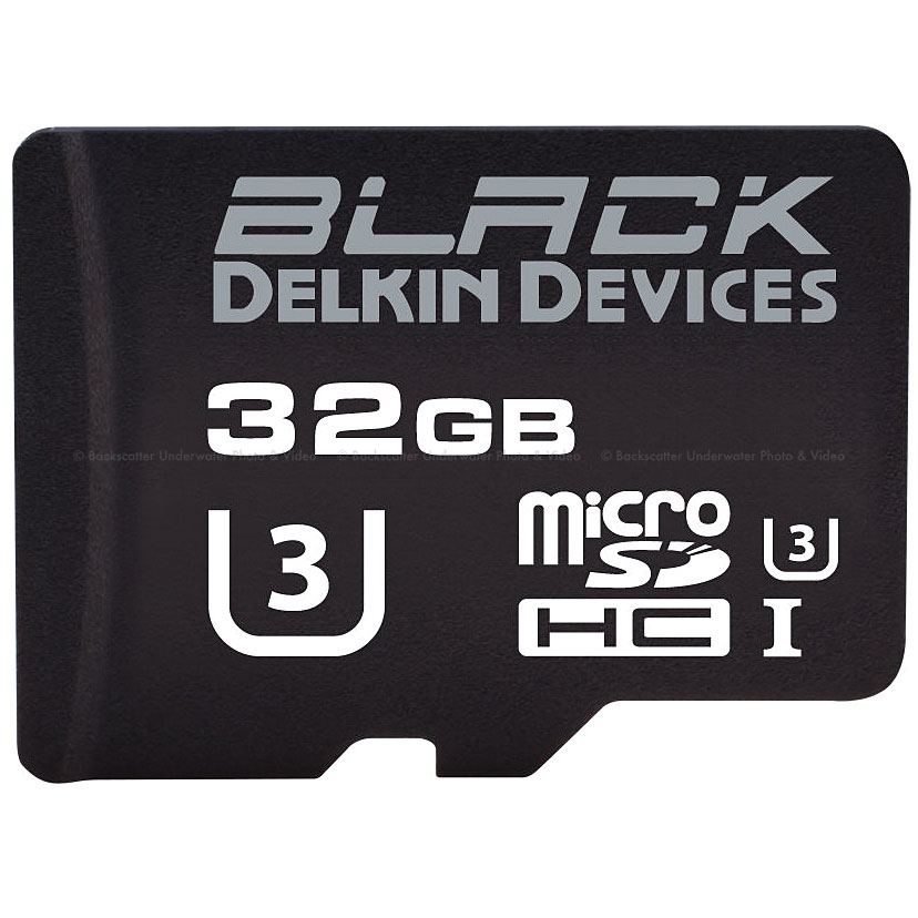 Delkin Black 64GB SDHC BLACK UHS-II (V90) (300/250) Memory Card