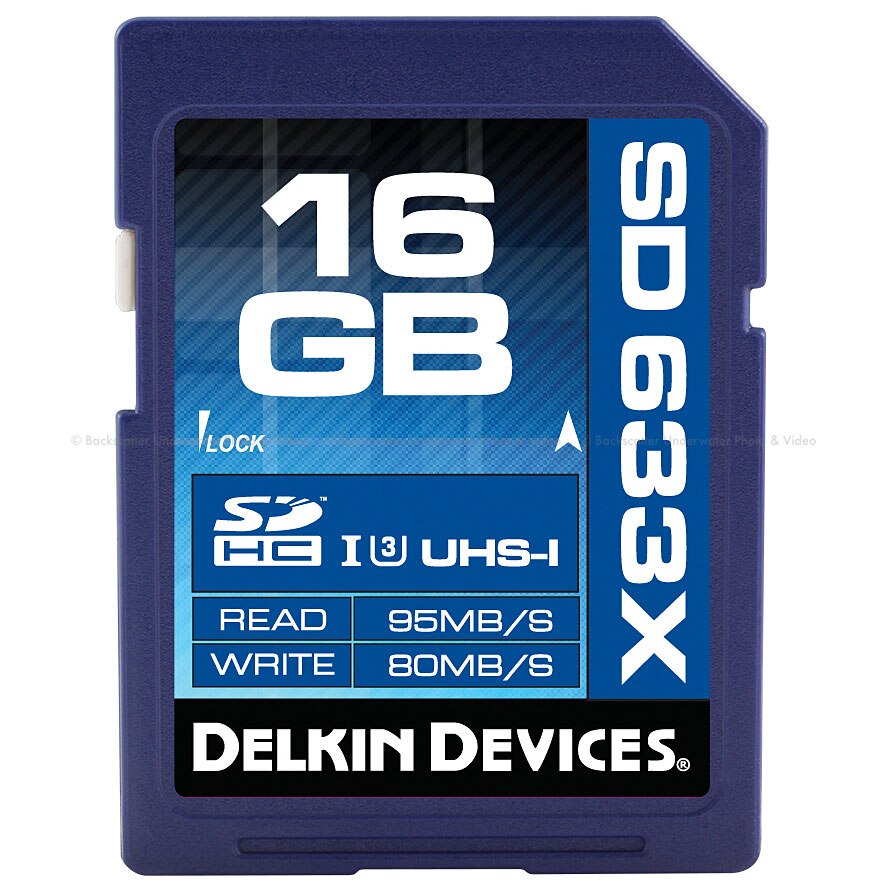 Delkin BEST: 16GB SDHC 633X UHS-I SD MEMORY CARD