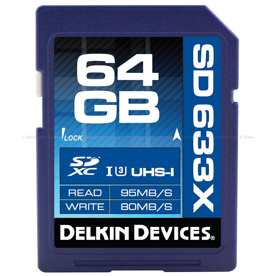 Delkin BEST: 64GB SDXC 633X UHS-I SD MEMORY CARD