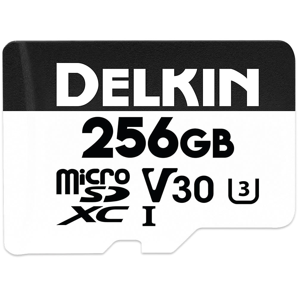 Delkin MicroSD 256 GB Advantage UHS-I 660X Memory Card