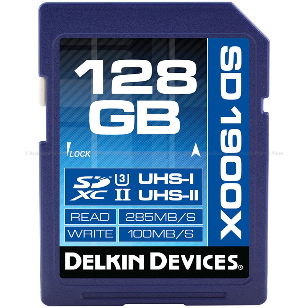 Delkin 1900x 128gb Sdxc Uhs Ii V60 285 100 Memory Card Delkin 1900x 128gb Sdxc Uhs Ii V60 285 100 Memory Card