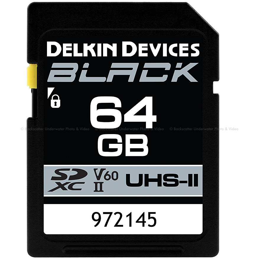 Delkin Carte SD Prime UHS-II (V60) S 64GB