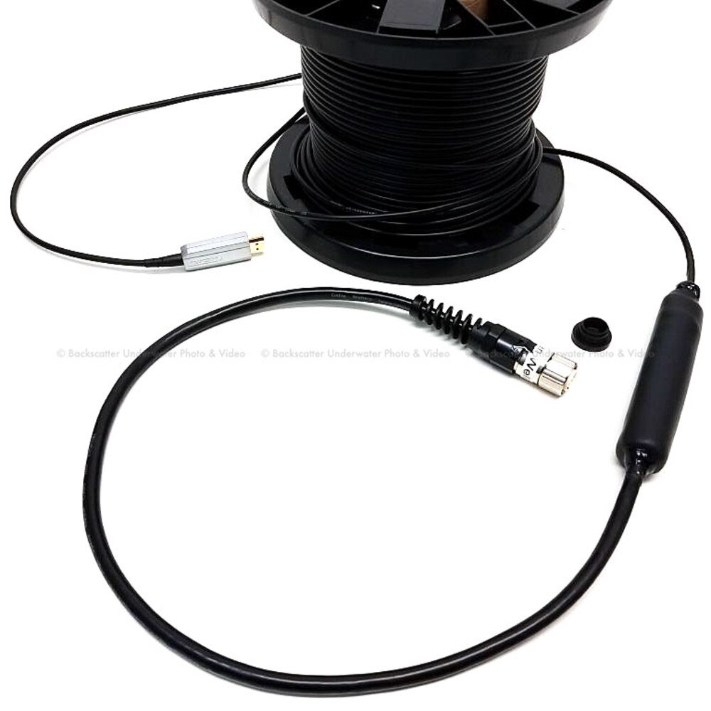underwater video camera with cable
