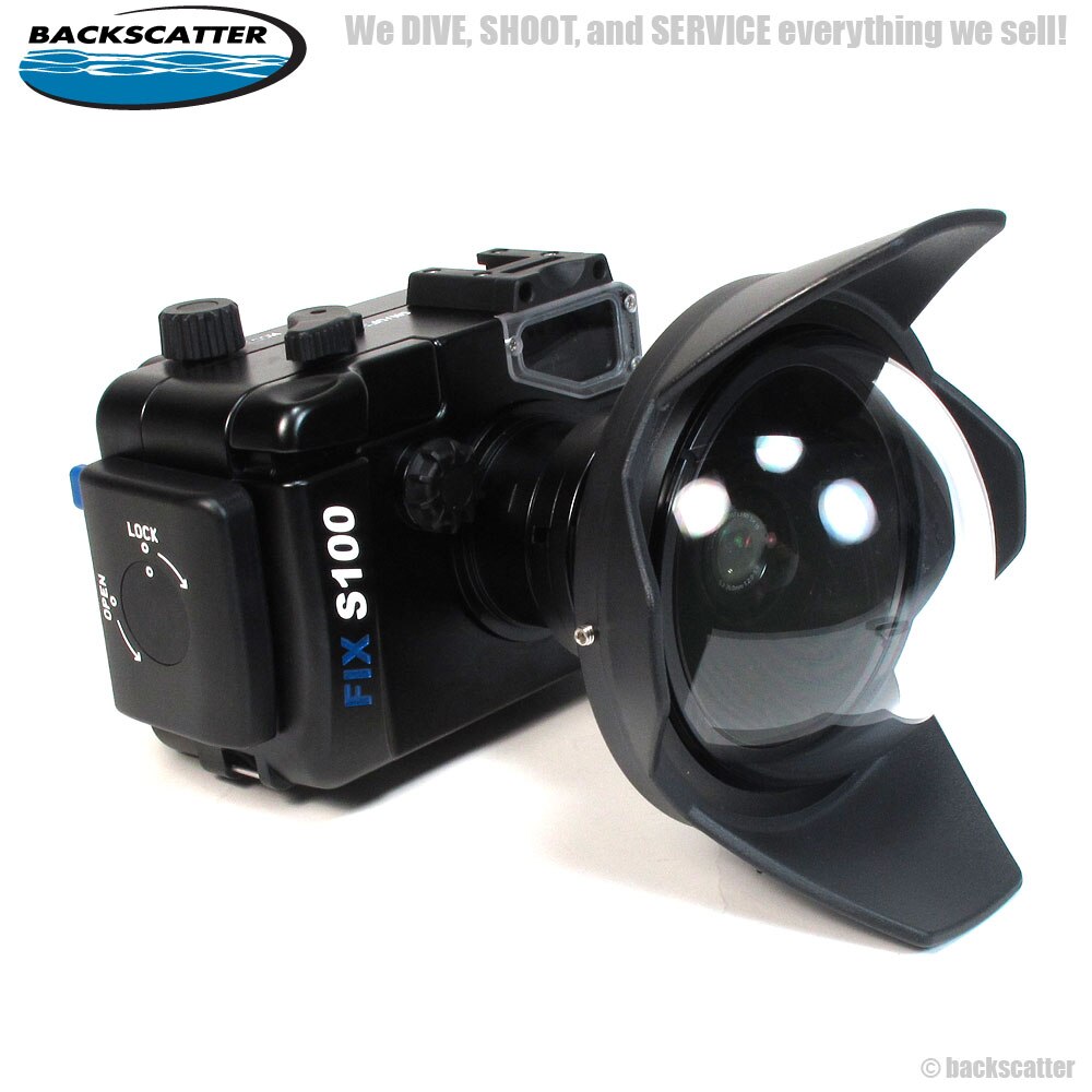 Fisheye FIX S100 Underwater Housing for Canon PowerShot S100