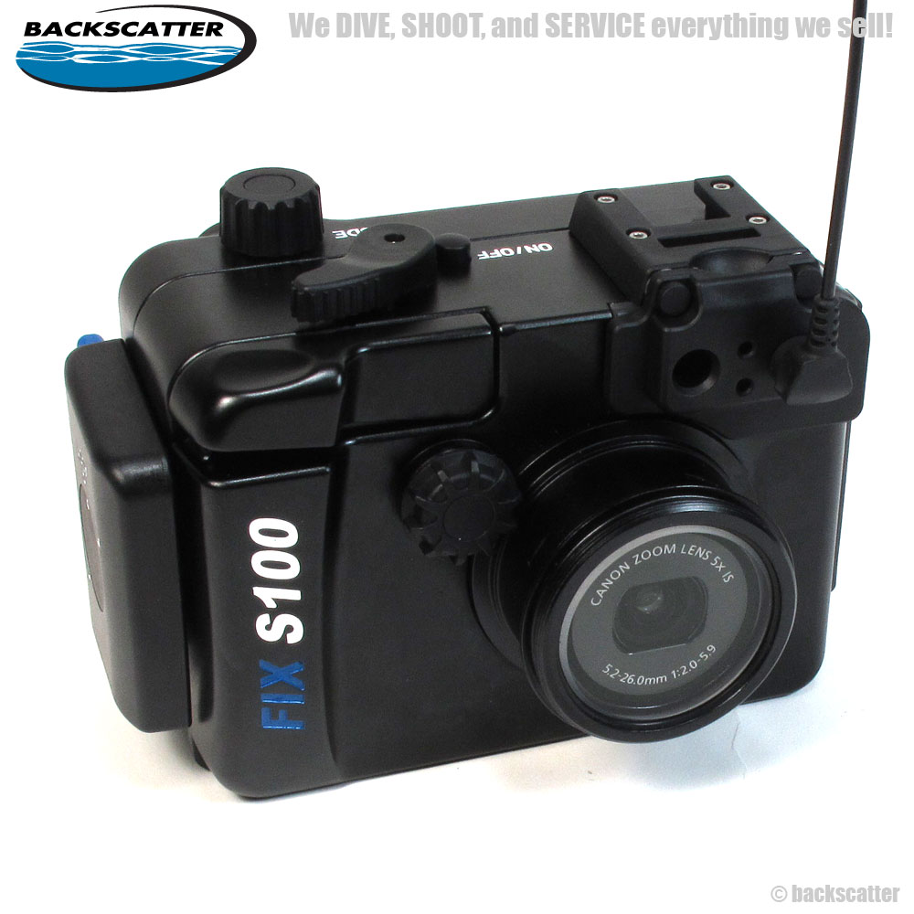 Fisheye FIX S100 Underwater Housing for Canon PowerShot S100