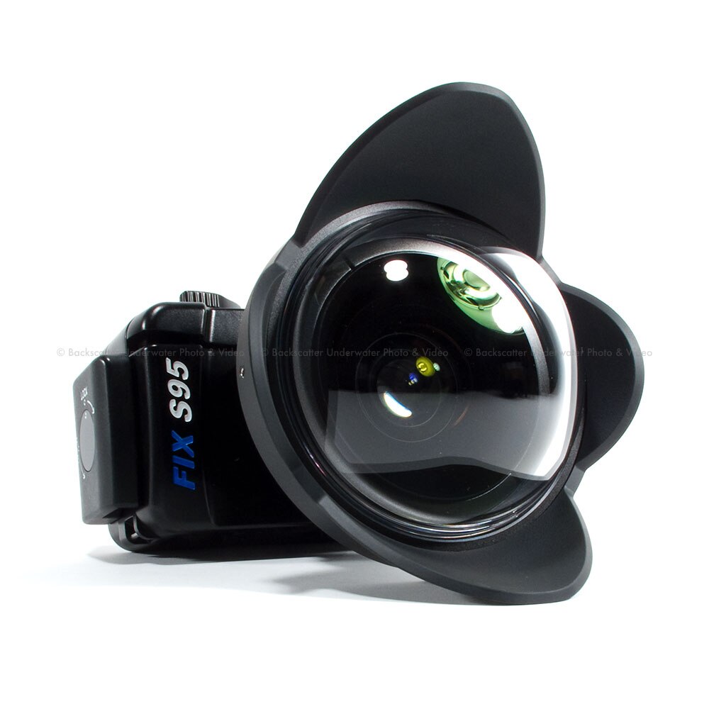 Canon - Canon PowerShot S95＋FIX S95 Fisheyeセット Fisheye FIX S95 Underwater Housing for Canon S95 Camera