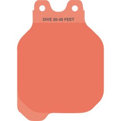 FLIP FILTERS DIVE+ Bluewater Color Correction Red Filter for GoPro 5, 6, 7, 8, 9, 10, 11, 12