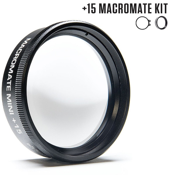 +15 MacroMate Mini Underwater Macro Lens for GoPro 3, 3+, 4, 5