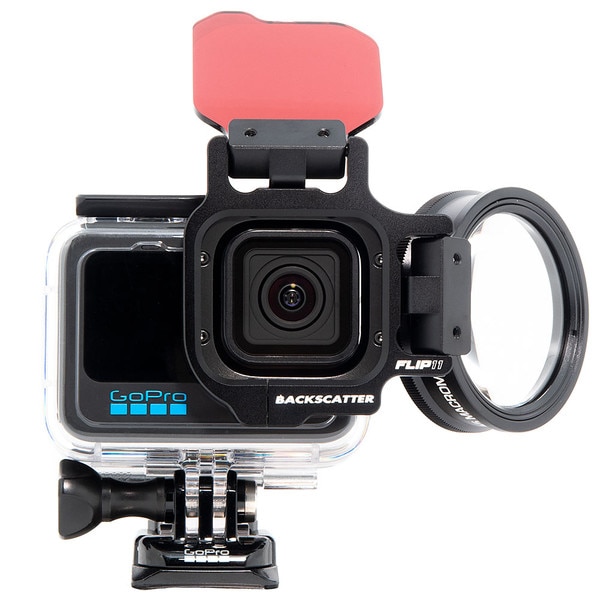 Verlichten bovenste Fantastisch FLIP11 Pro Package with DIVE & DEEP Filters & +15 MacroMate Mini Lens for GoPro HERO 5, 6, 7, 8, 9, 10, 11 Verlichten bovenste Fantastisch FLIP11 Pro Package with DIVE & DEEP Filters & +15 MacroMate Mini Lens for GoPro HERO 5, 6, 7, 8, 9, 10, 11