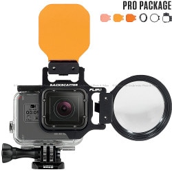 FLIP5 Pro Package with Three Filters & +15 MACROMATE Mini Lens