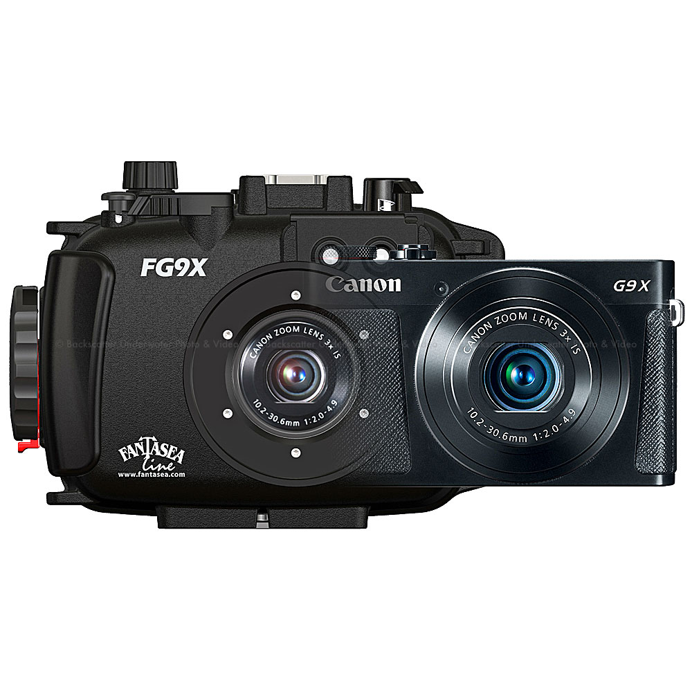 Fantasea FG9X Underwater Housing and Canon G9 X II Camera Set