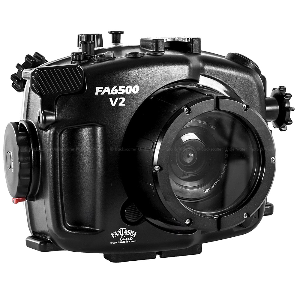 Fantasea FA6500 V2 Underwater Housing Package for Sony a6500 and a6300 Mirrorless Cameras