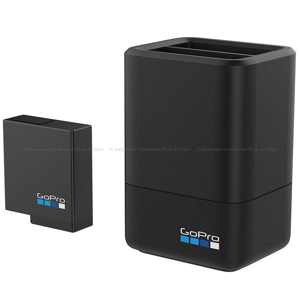 GoPro Dual Battery Charger + Spare Battery for HERO5 Black