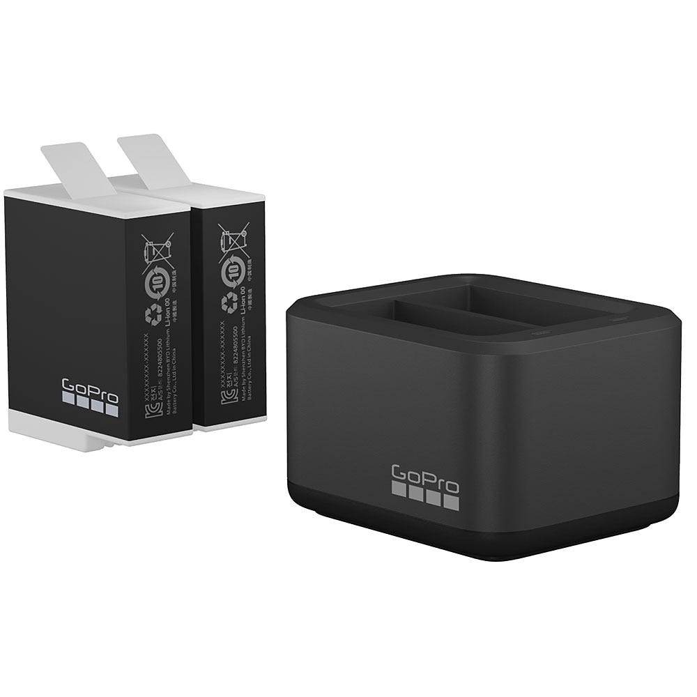【GoPro純正】Dual Charger Enduro Batteries Dual Optimized Battery Charger + 2 Enduro Camera Batteries