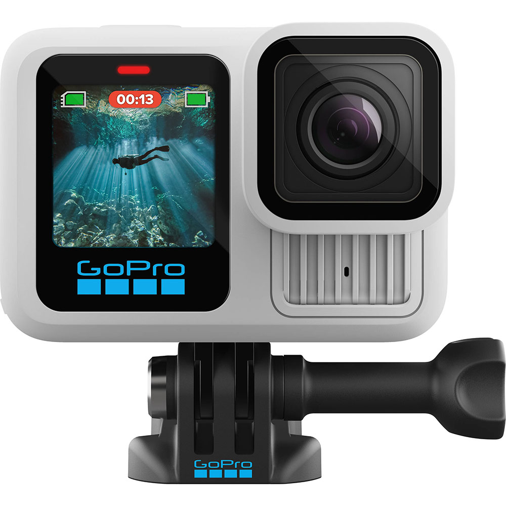 GoPro HERO13 Black Action Camera in Polar White