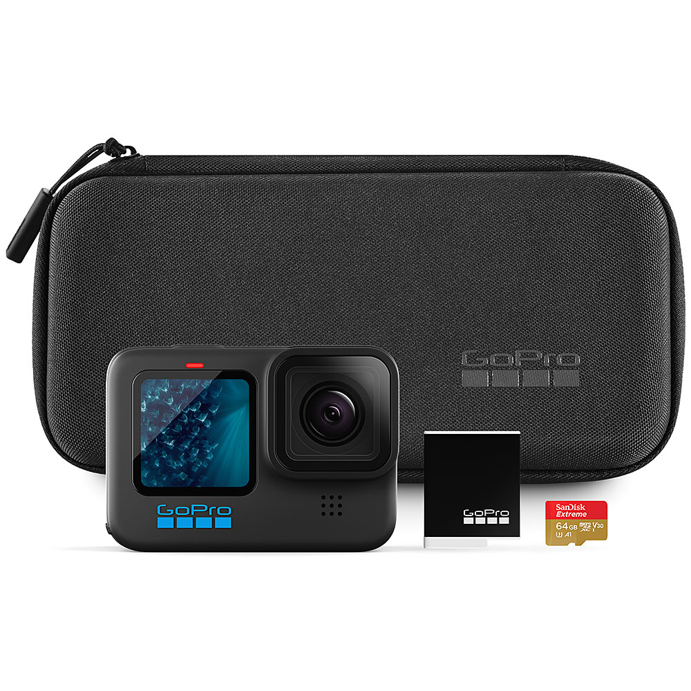 GoPro Hero 12 Action Camera Bundle in Black